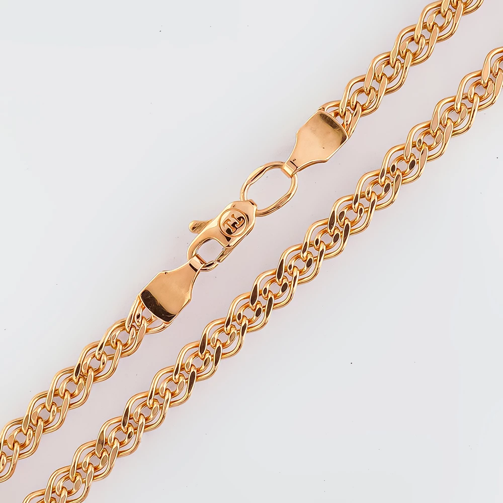 Цепь из красного золота 585 пробы