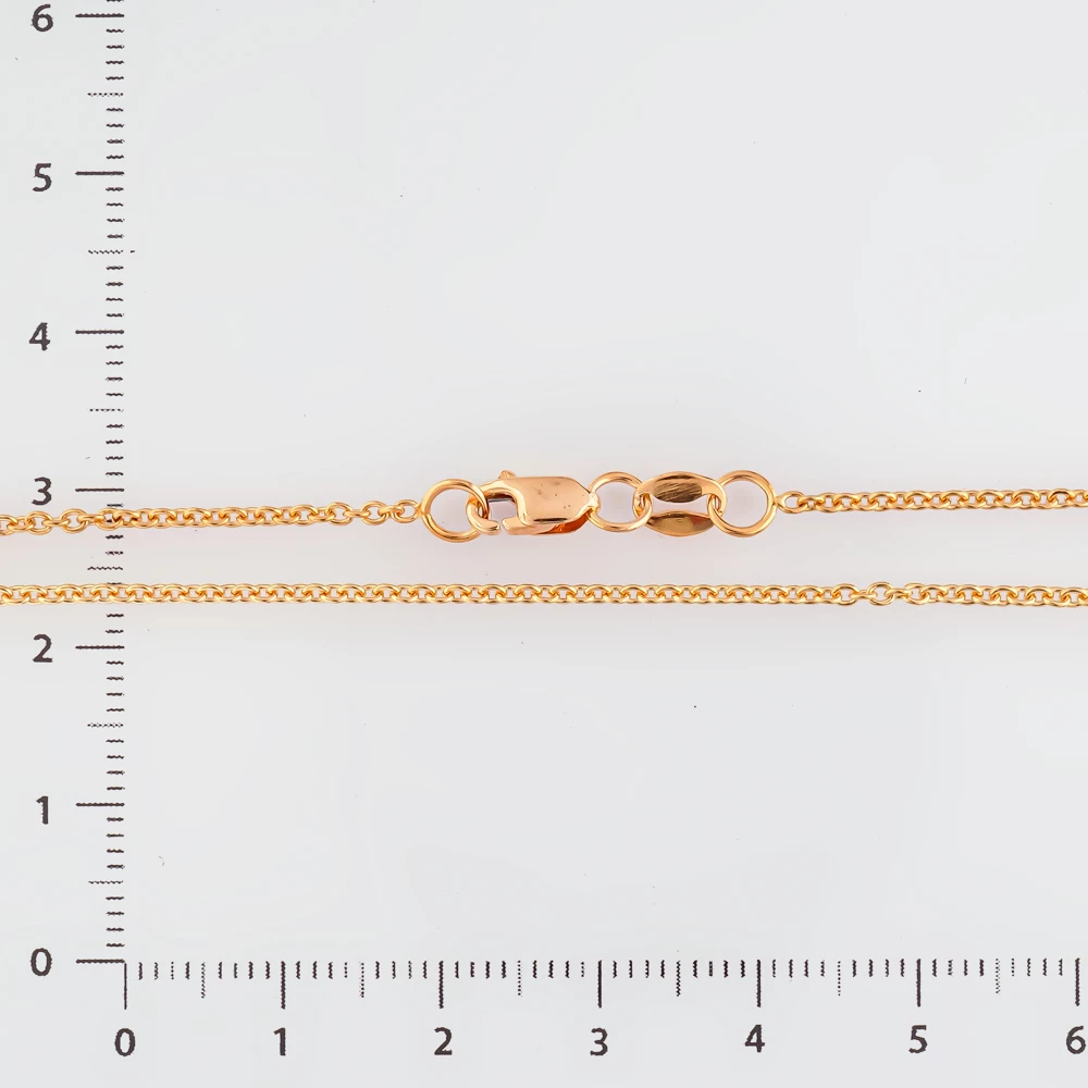 Цепь из красного золота 585 пробы
