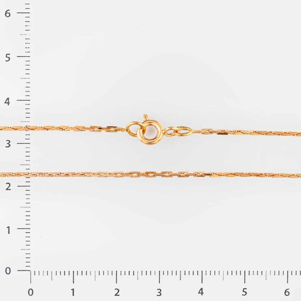 Цепь из красного золота 585 пробы