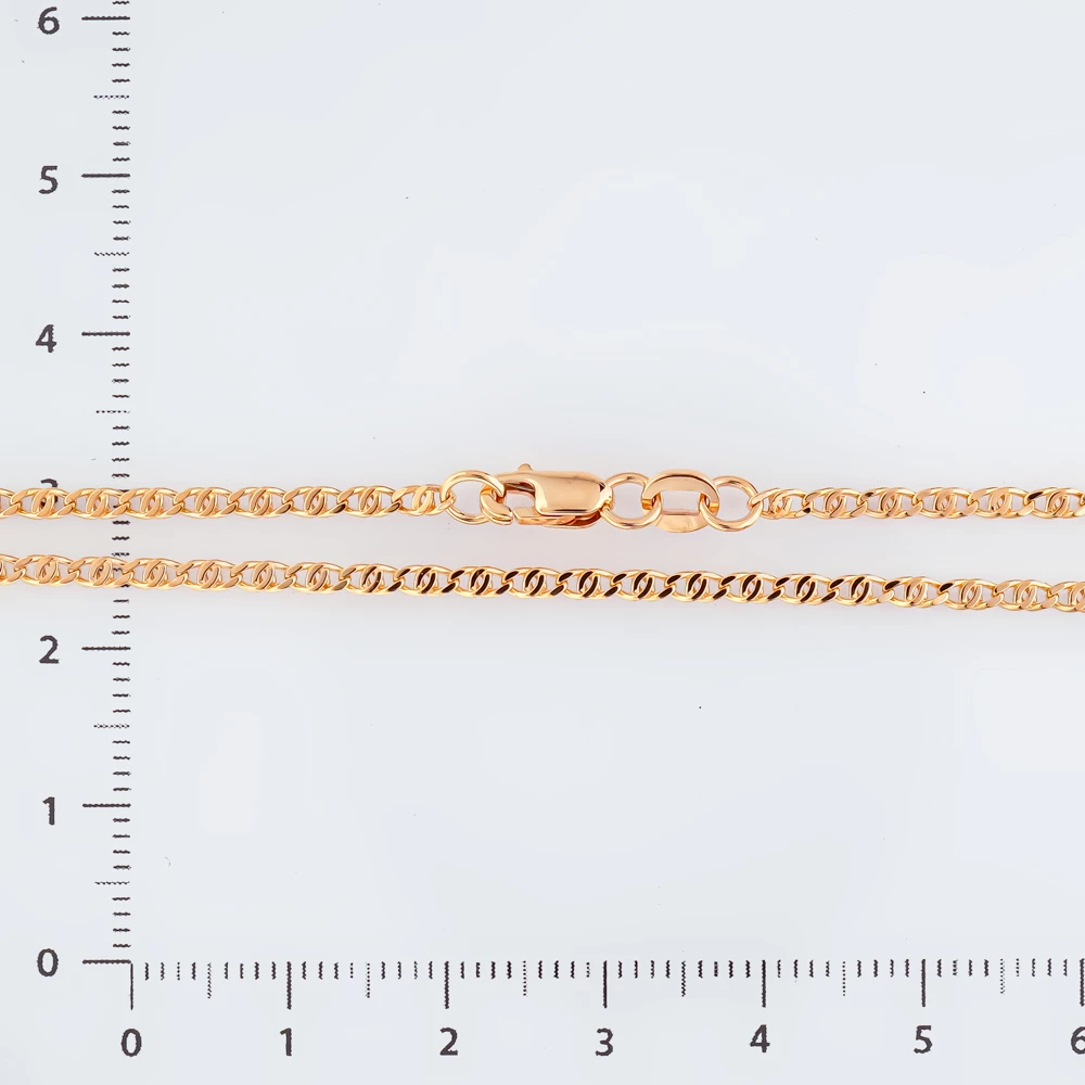 Цепь из красного золота 585 пробы