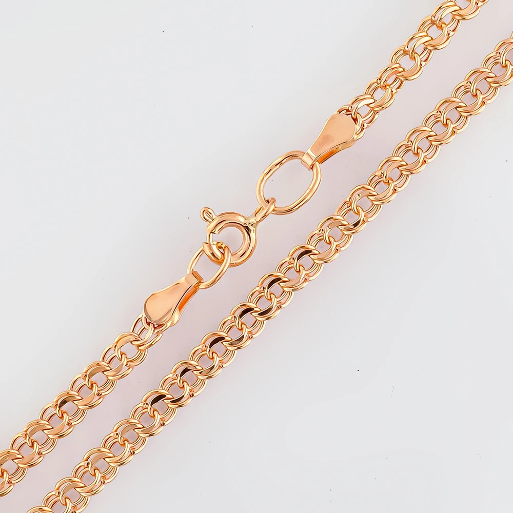 Цепь из красного золота 585 пробы