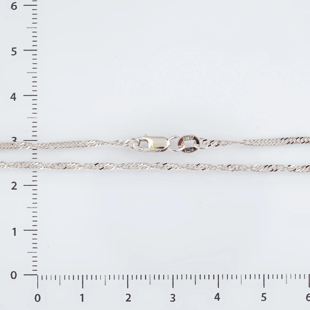 Цепь из белого золота 585 пробы