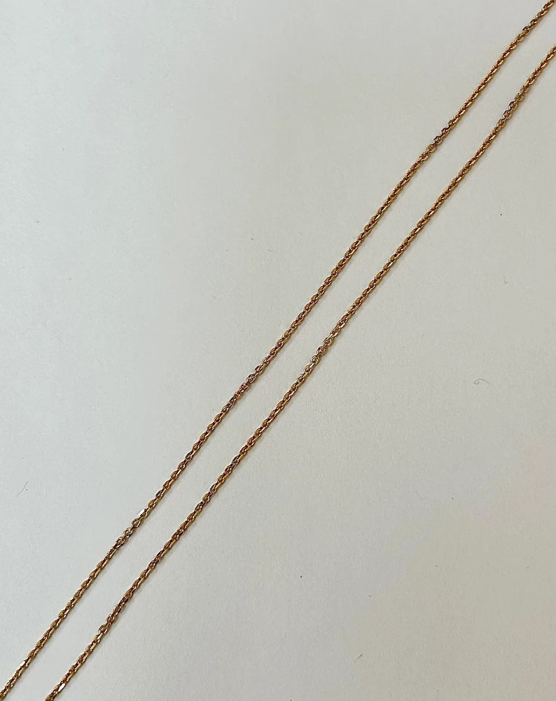 Цепь из красного золота 585 пробы