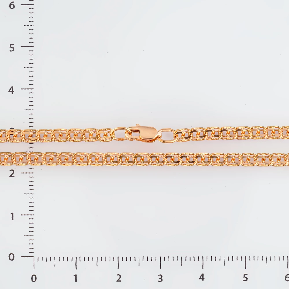 Цепь из красного золота 585 пробы