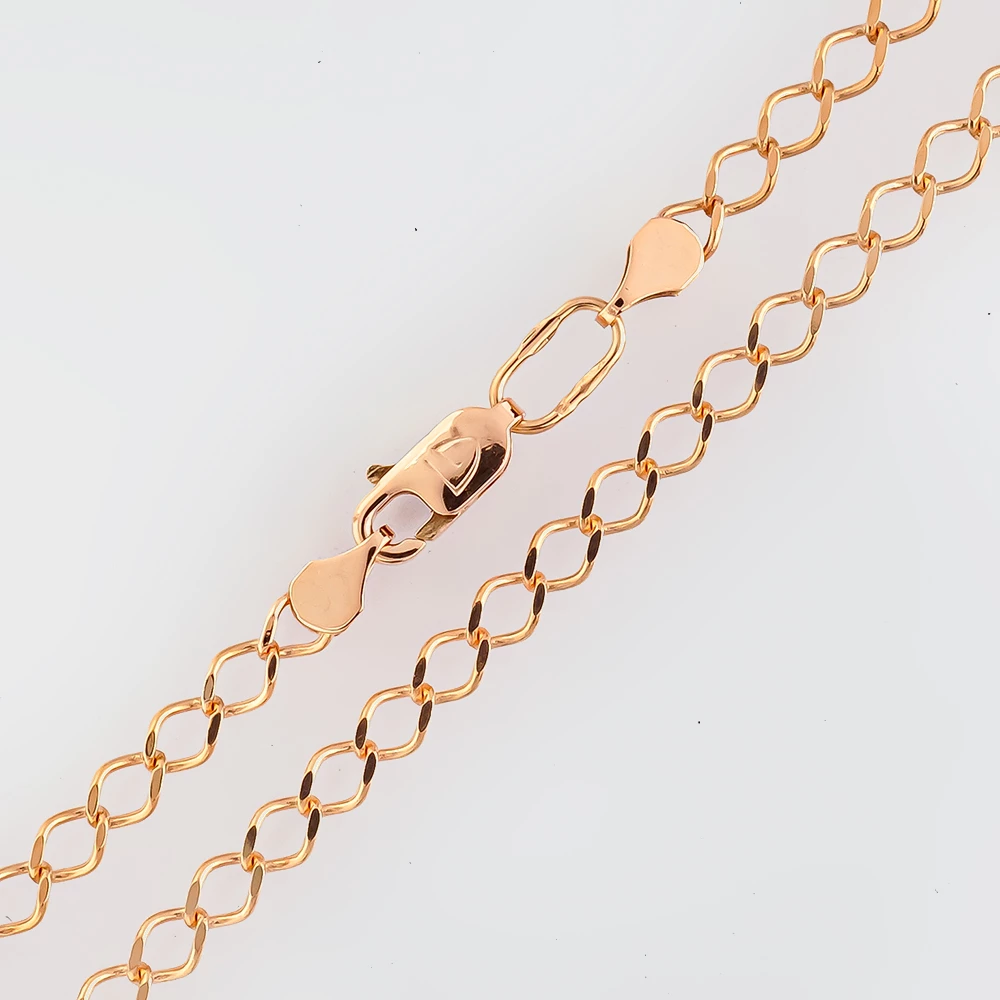 Цепь из красного золота 375 пробы