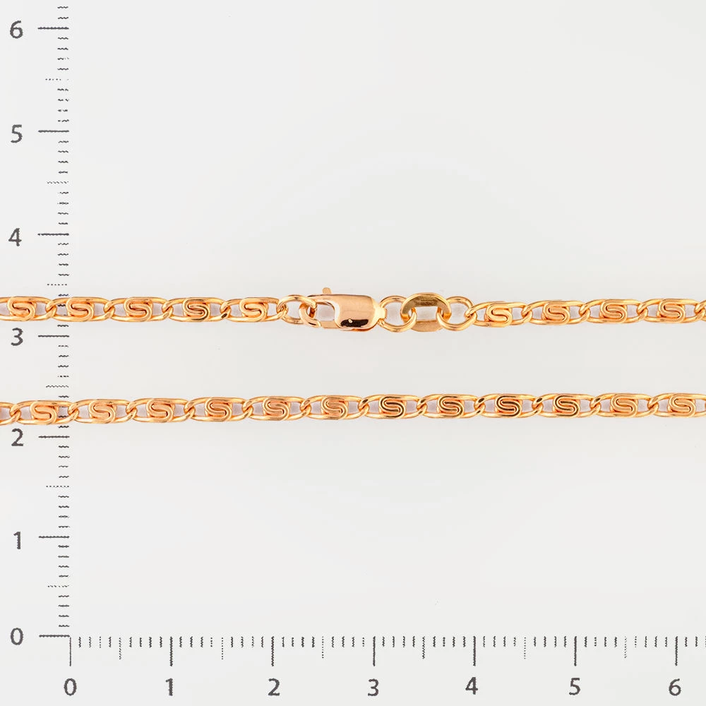 Цепь из красного золота 585 пробы