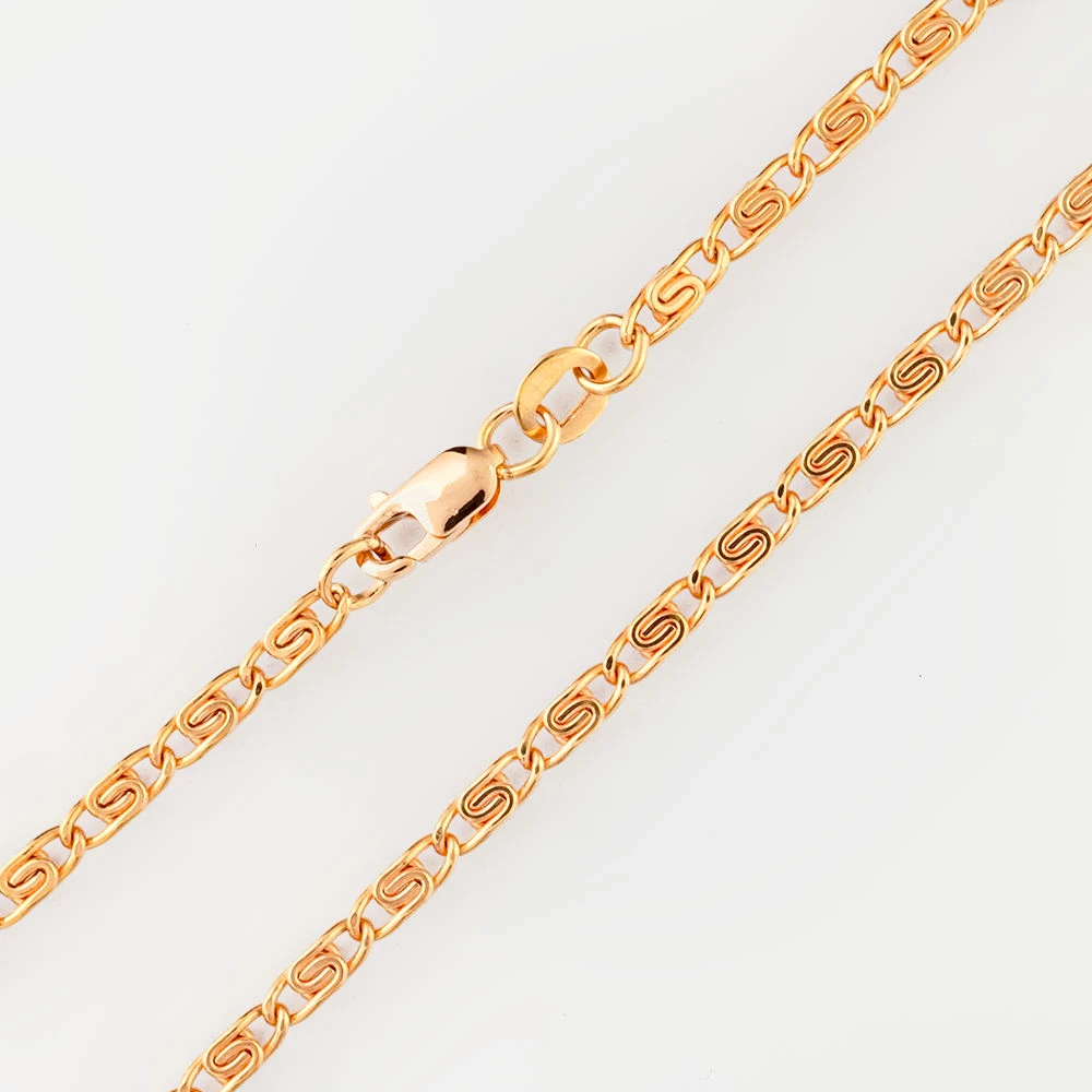 Цепь из красного золота 585 пробы