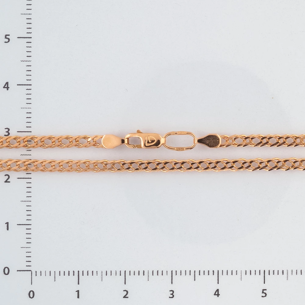 Цепь из красного золота 585 пробы