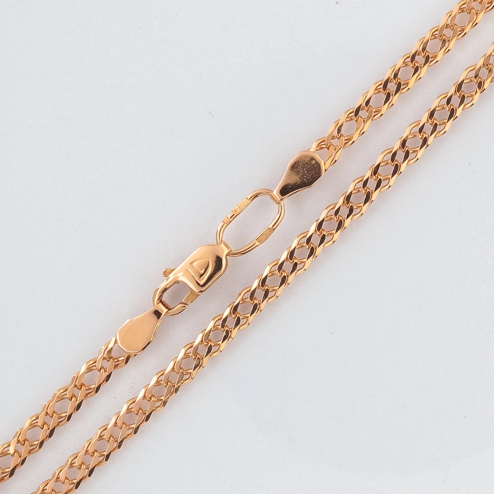 Цепь из красного золота 585 пробы