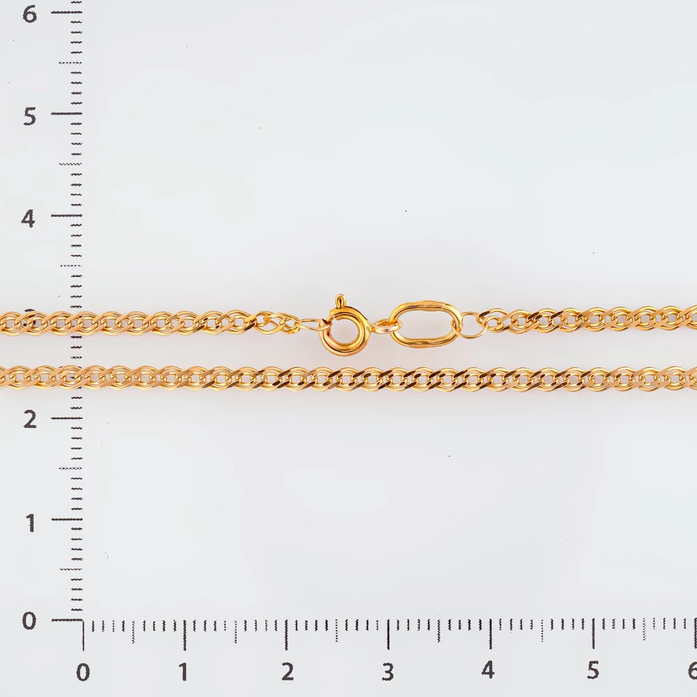 Цепь из красного золота 585 пробы