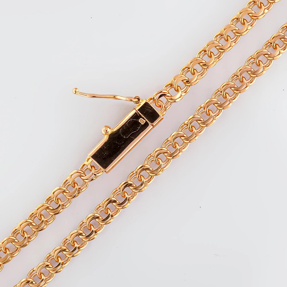 Цепь из красного золота 585 пробы