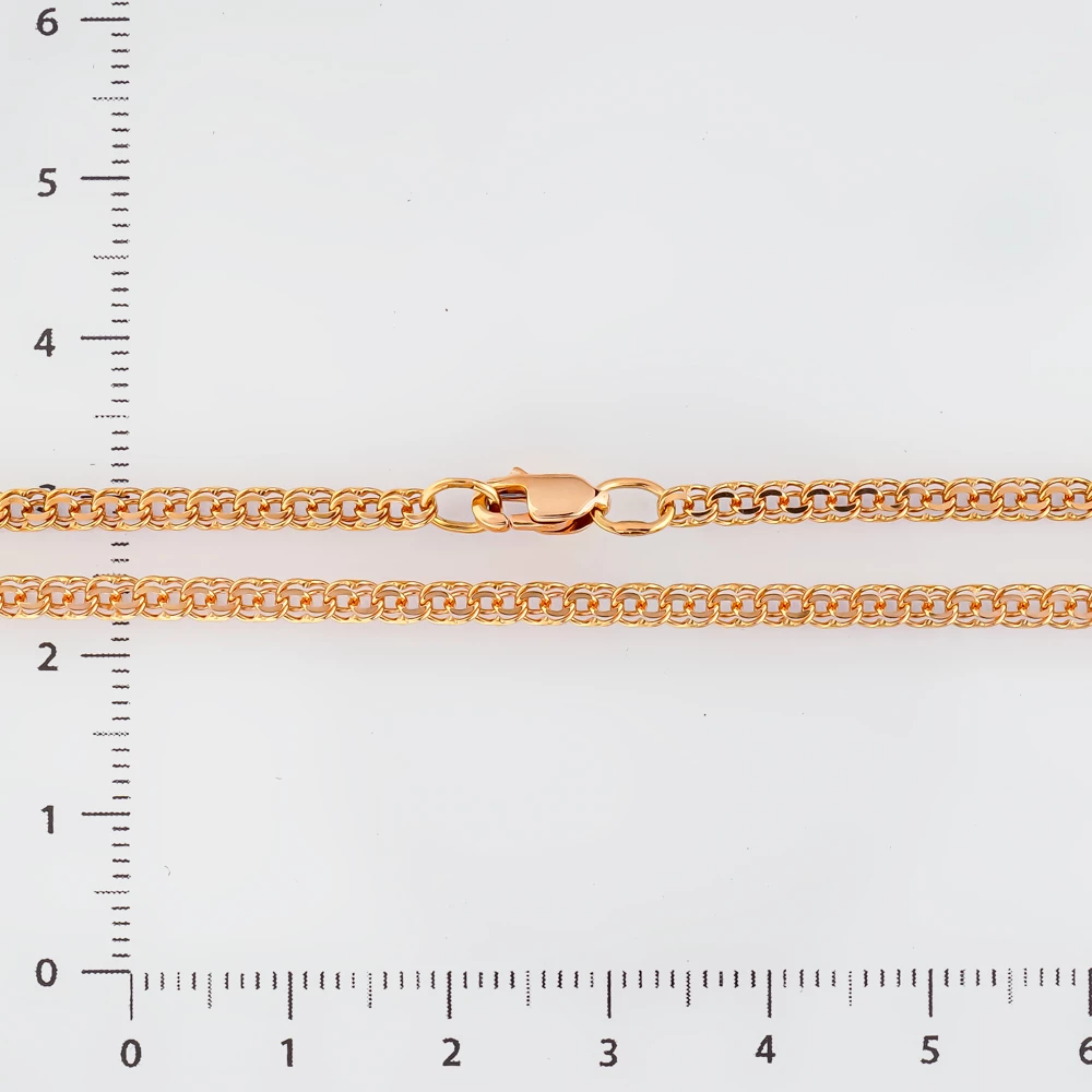Цепь из красного золота 585 пробы