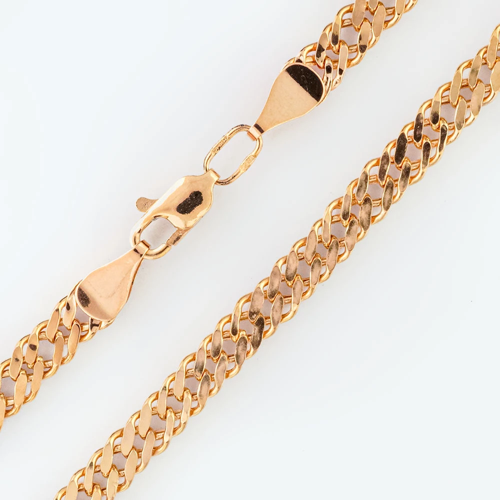 Цепь из красного золота 585 пробы