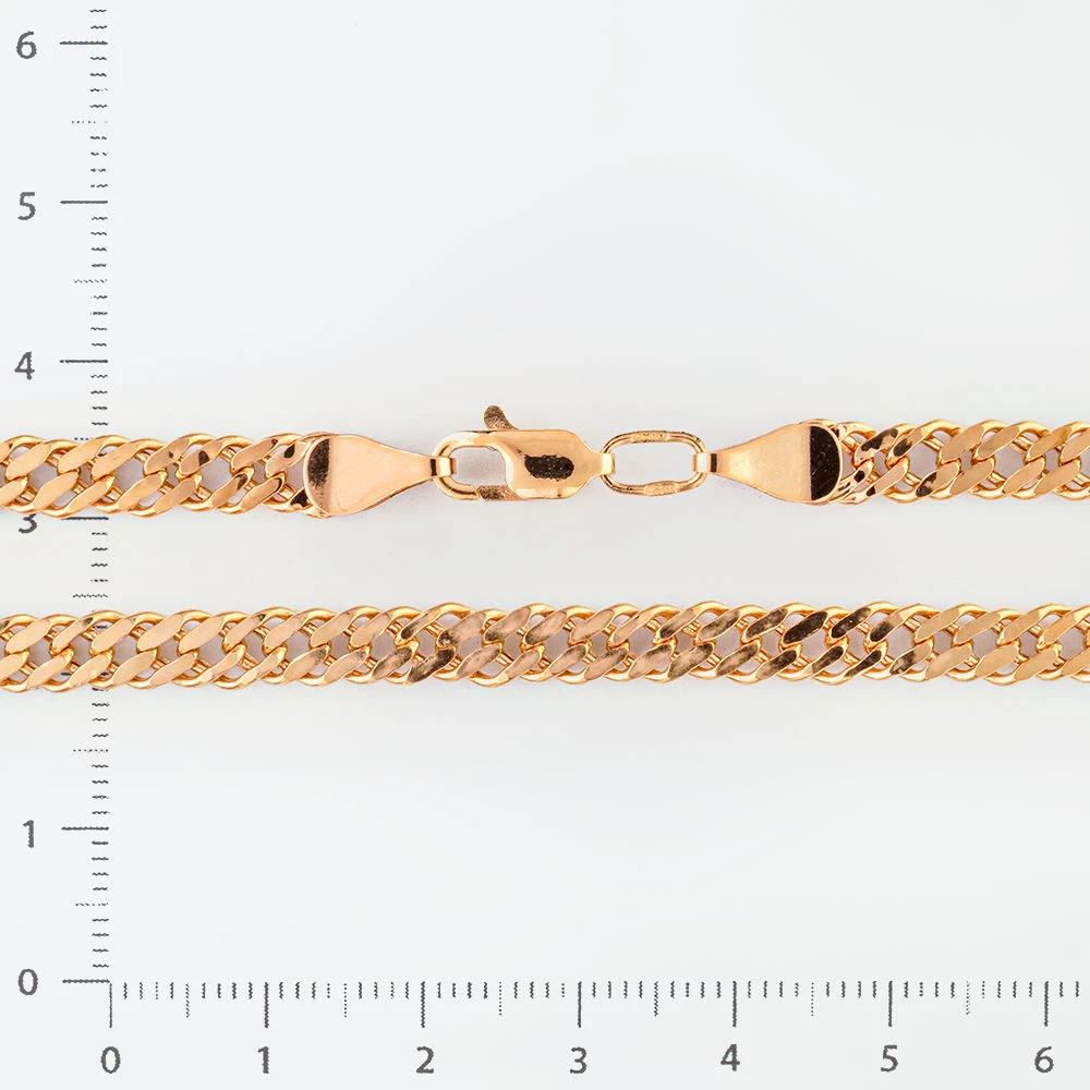 Цепь из красного золота 585 пробы