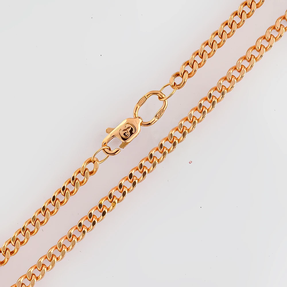 Цепь из красного золота 585 пробы