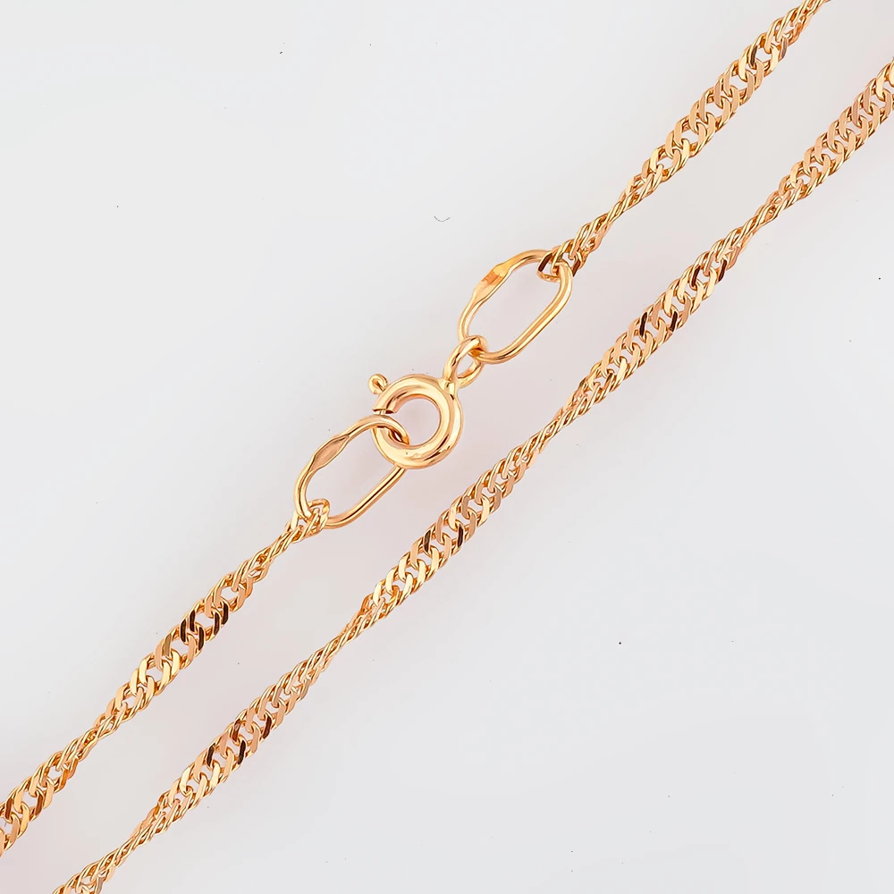 Цепь из красного золота 585 пробы