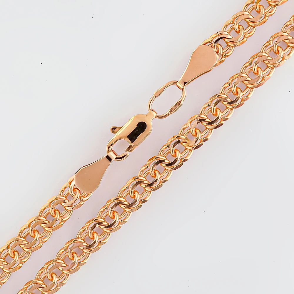 Цепь из красного золота 585 пробы