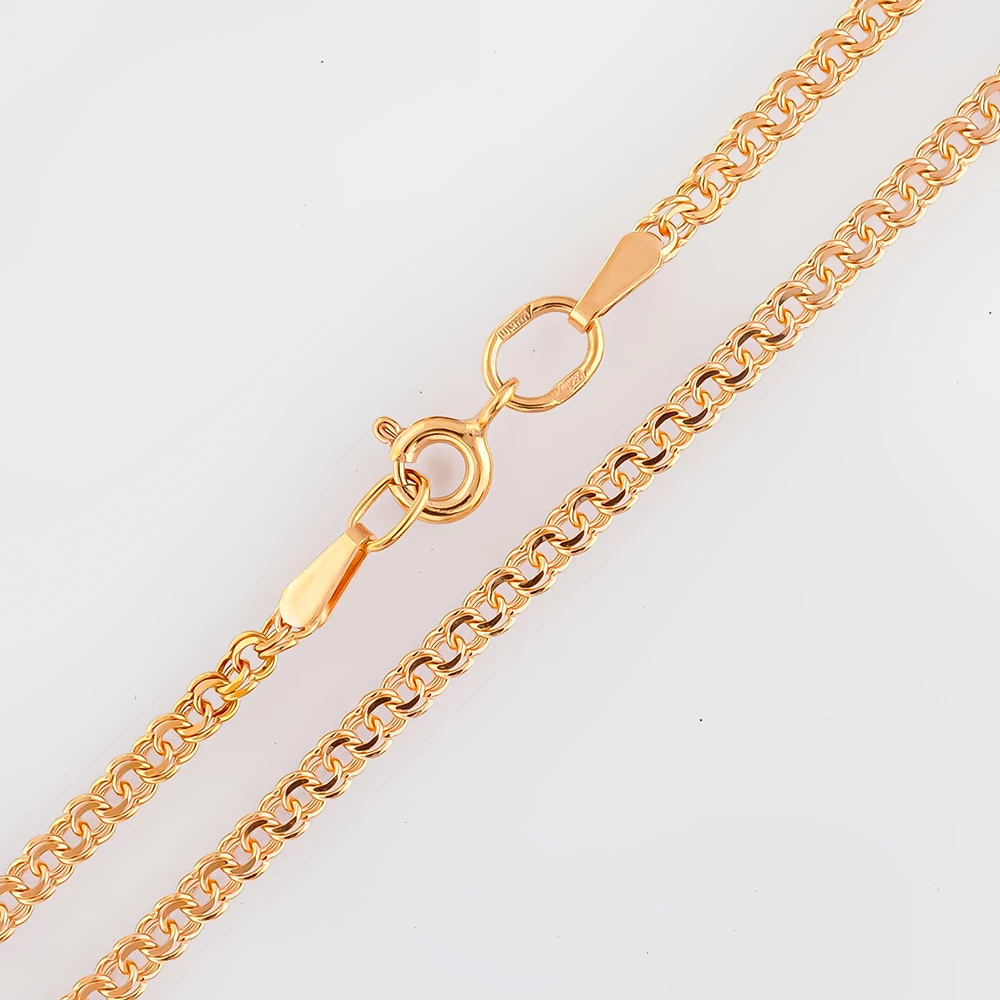 Цепь из красного золота 585 пробы