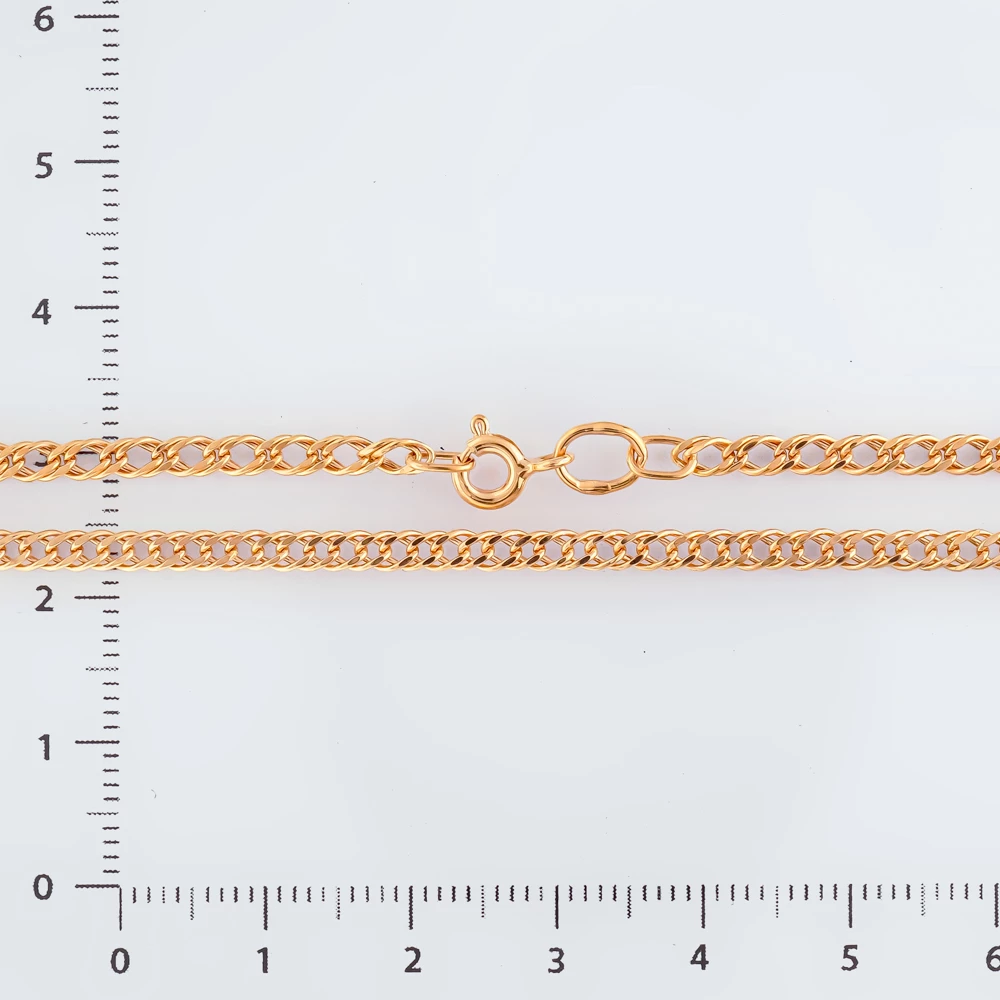 Цепь из красного золота 585 пробы