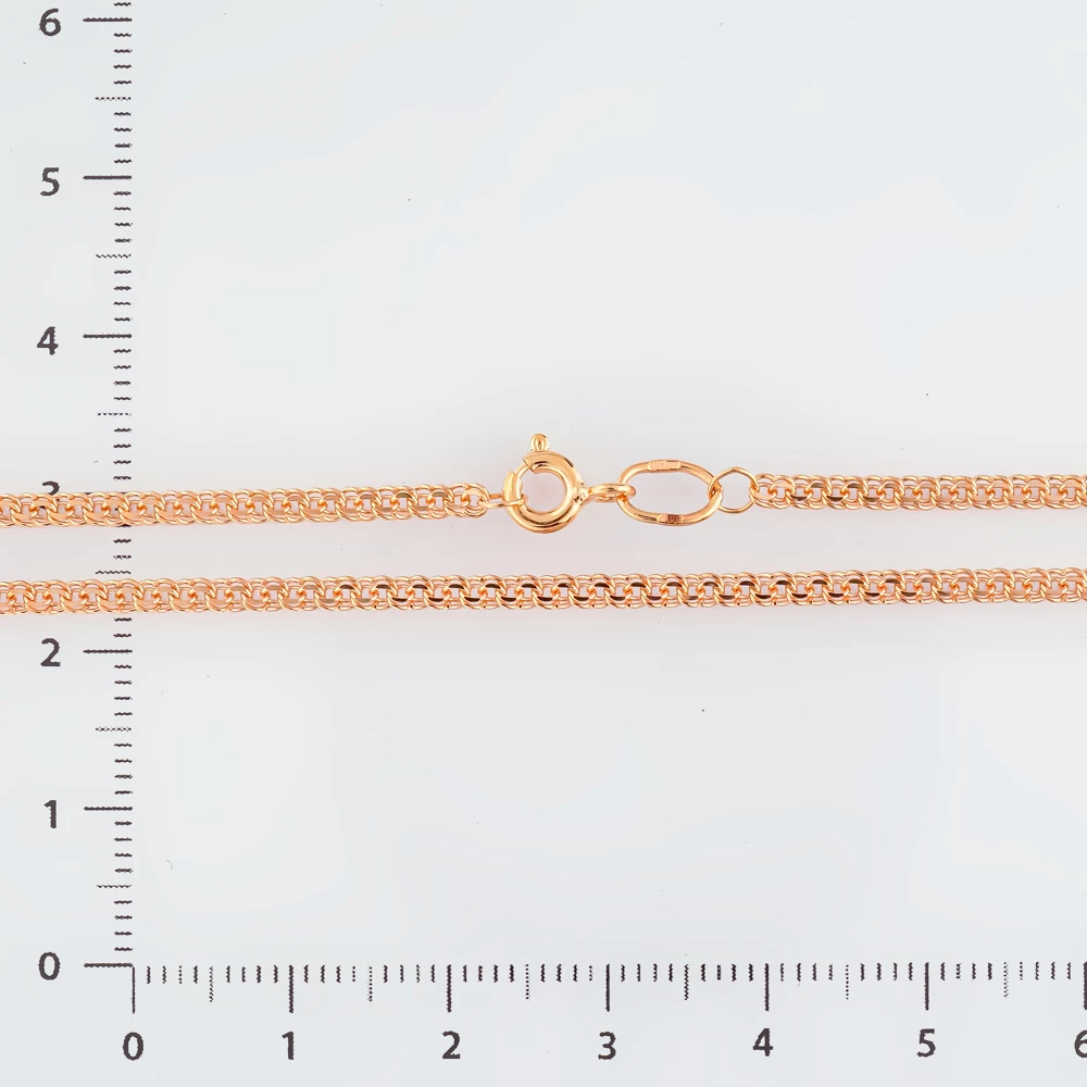 Цепь из красного золота 585 пробы