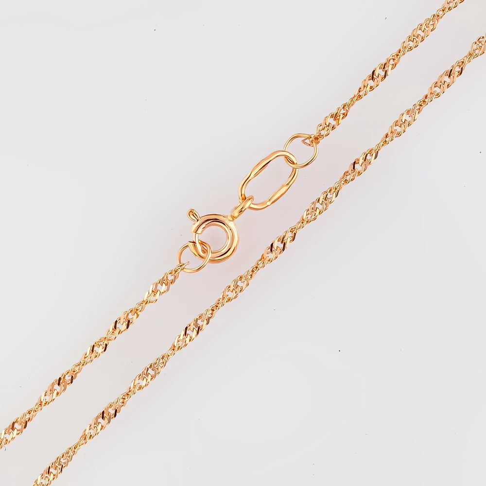 Цепь из красного золота 585 пробы