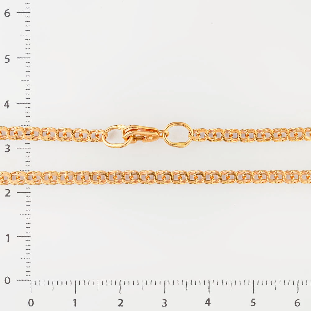 Цепь из красного золота 585 пробы