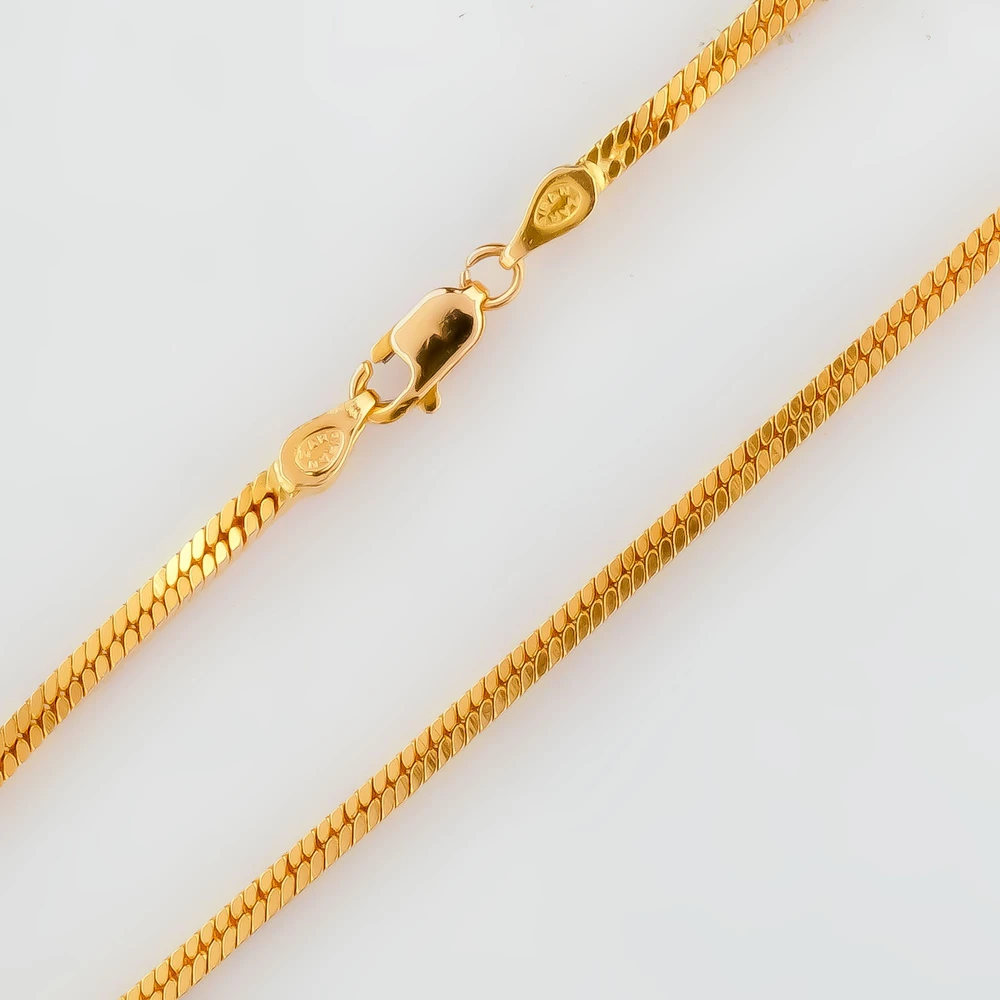 Цепь из желтого золота 750 пробы