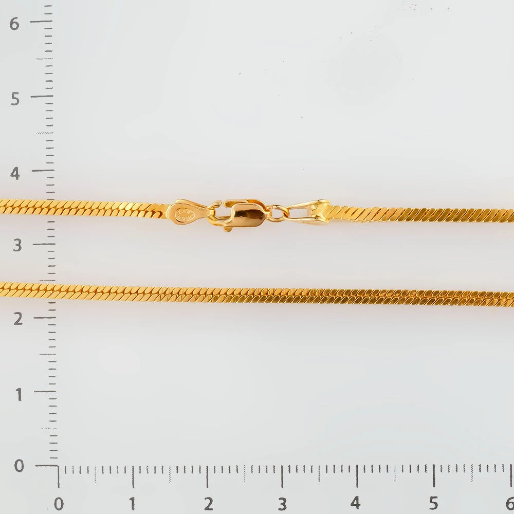 Цепь из желтого золота 750 пробы