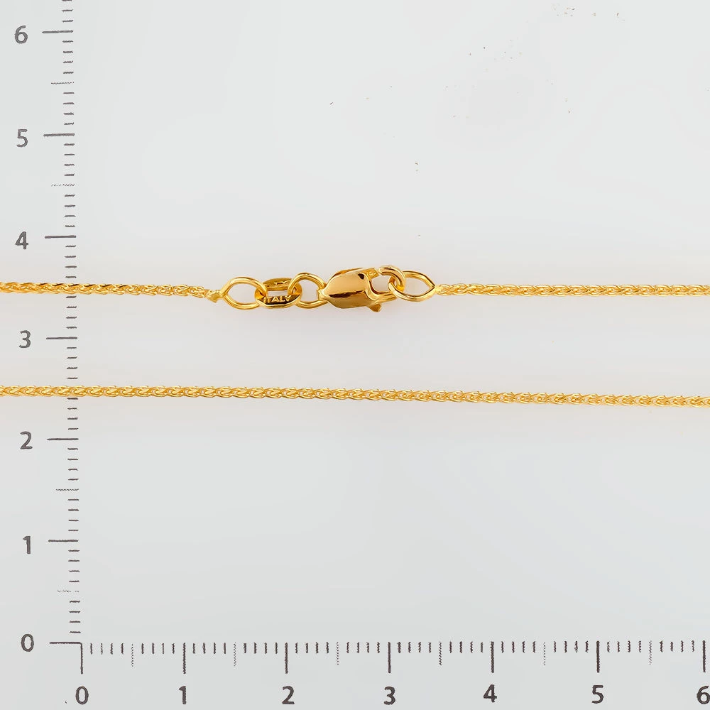 Цепь из желтого золота 750 пробы