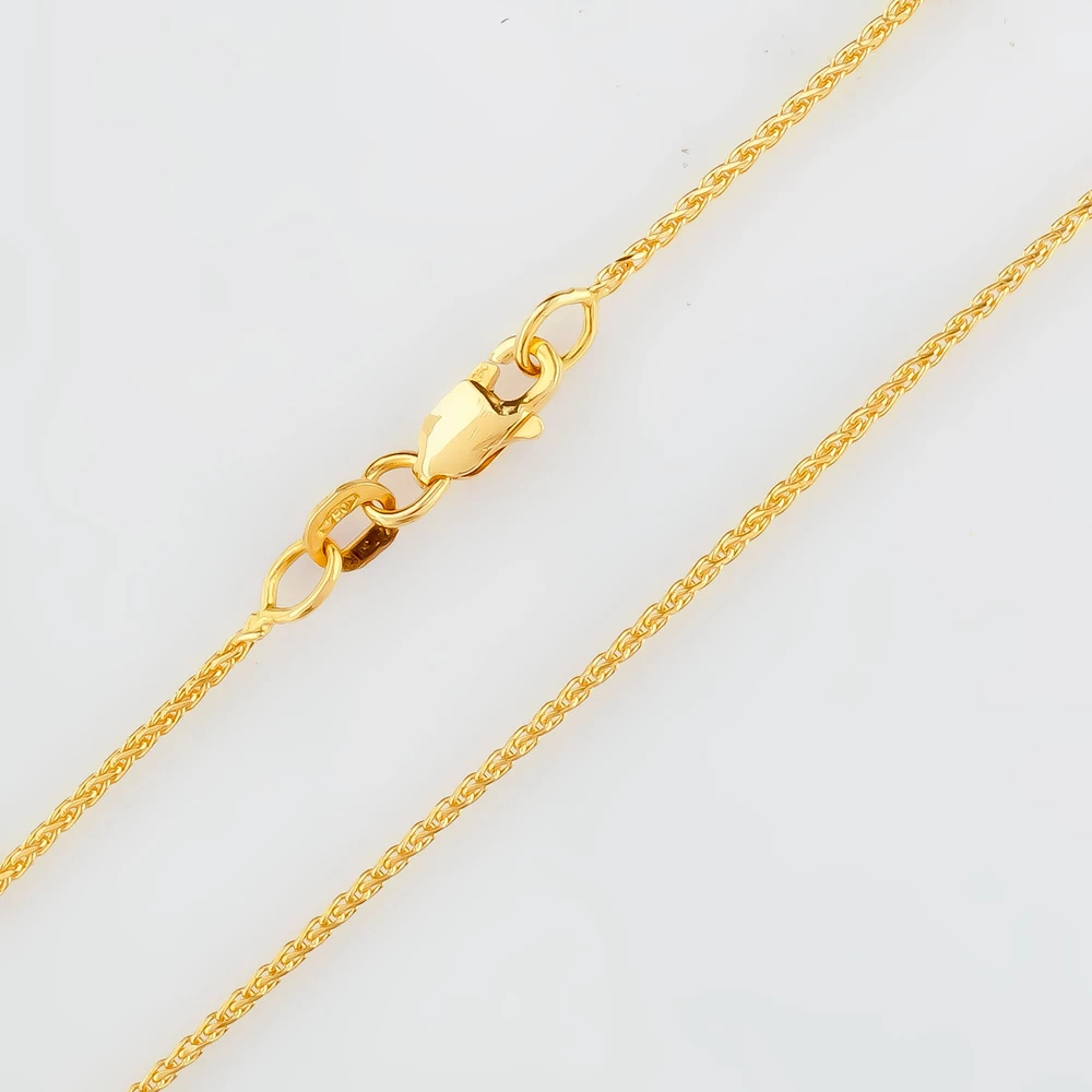 Цепь из желтого золота 750 пробы