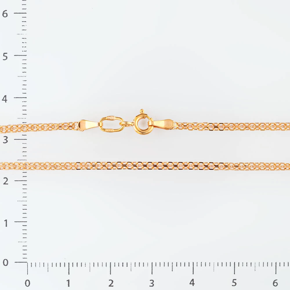 Цепь из красного золота 585 пробы