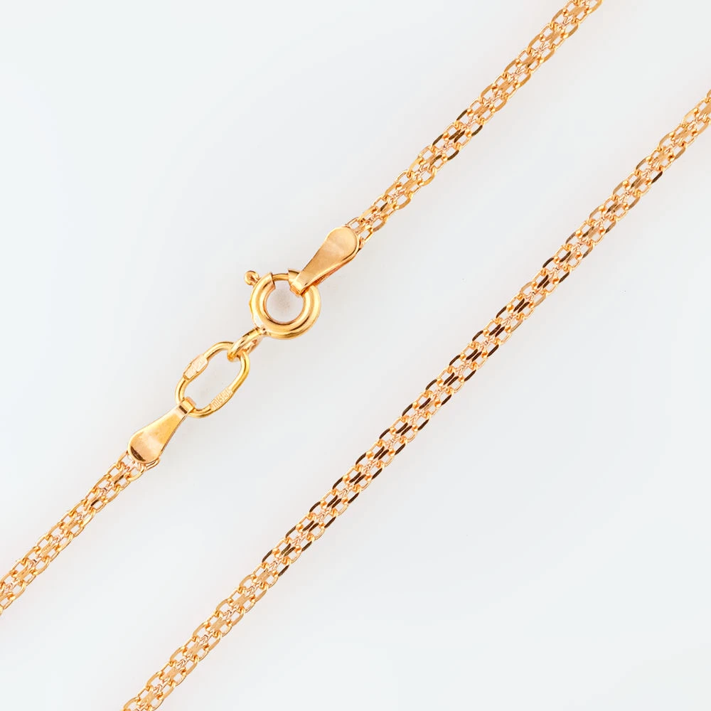 Цепь из красного золота 585 пробы