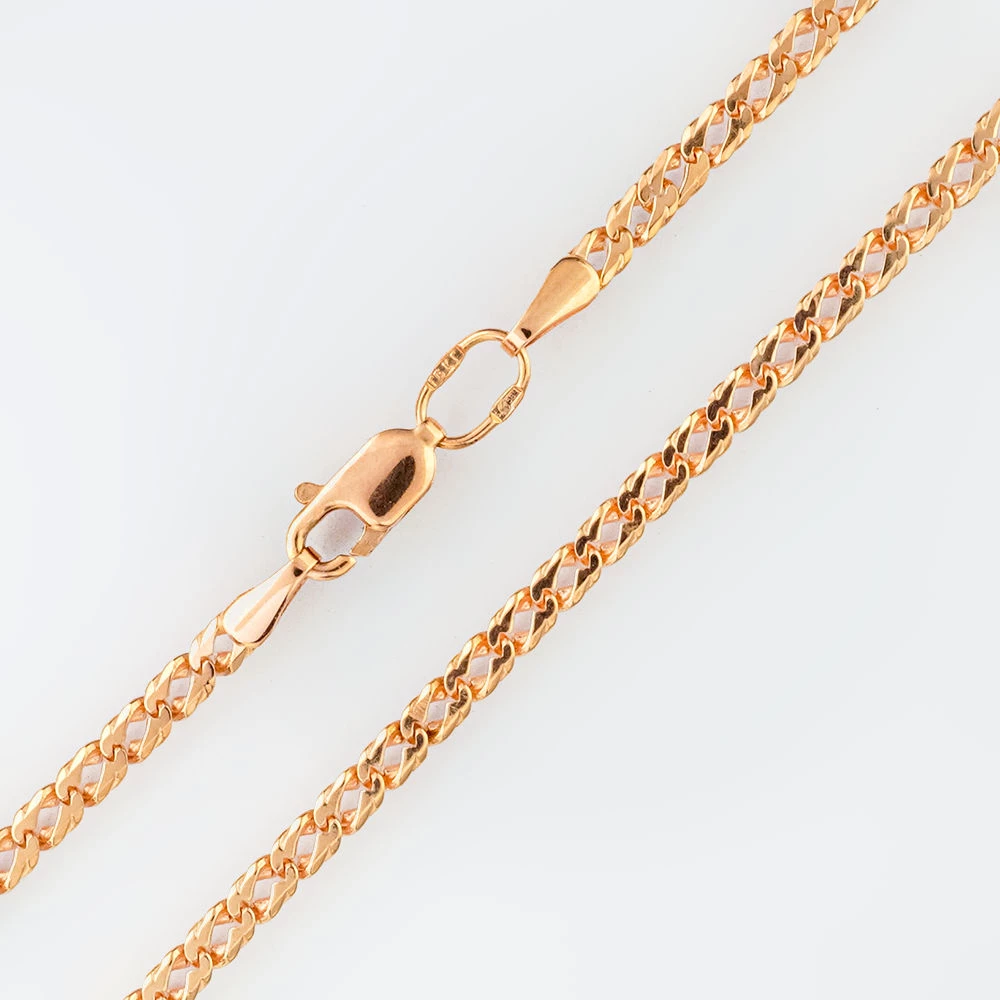 Цепь из красного золота 585 пробы