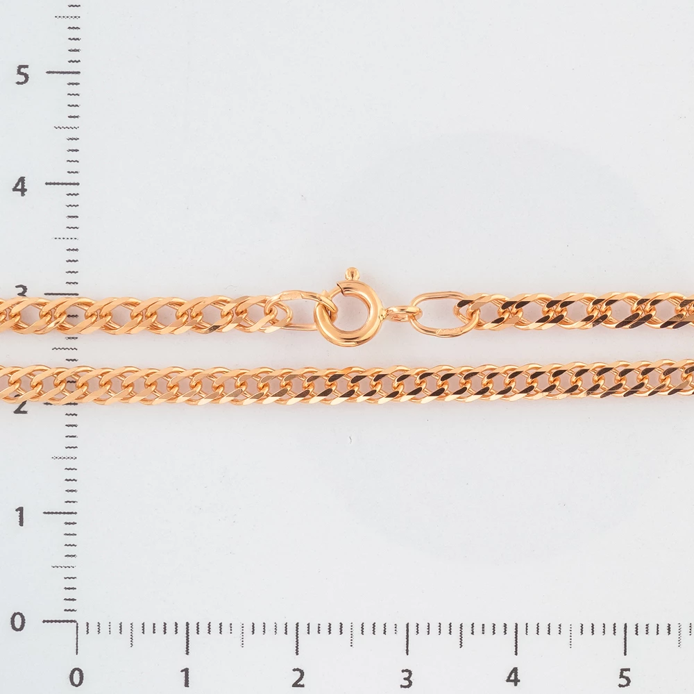 Цепь из красного золота 585 пробы