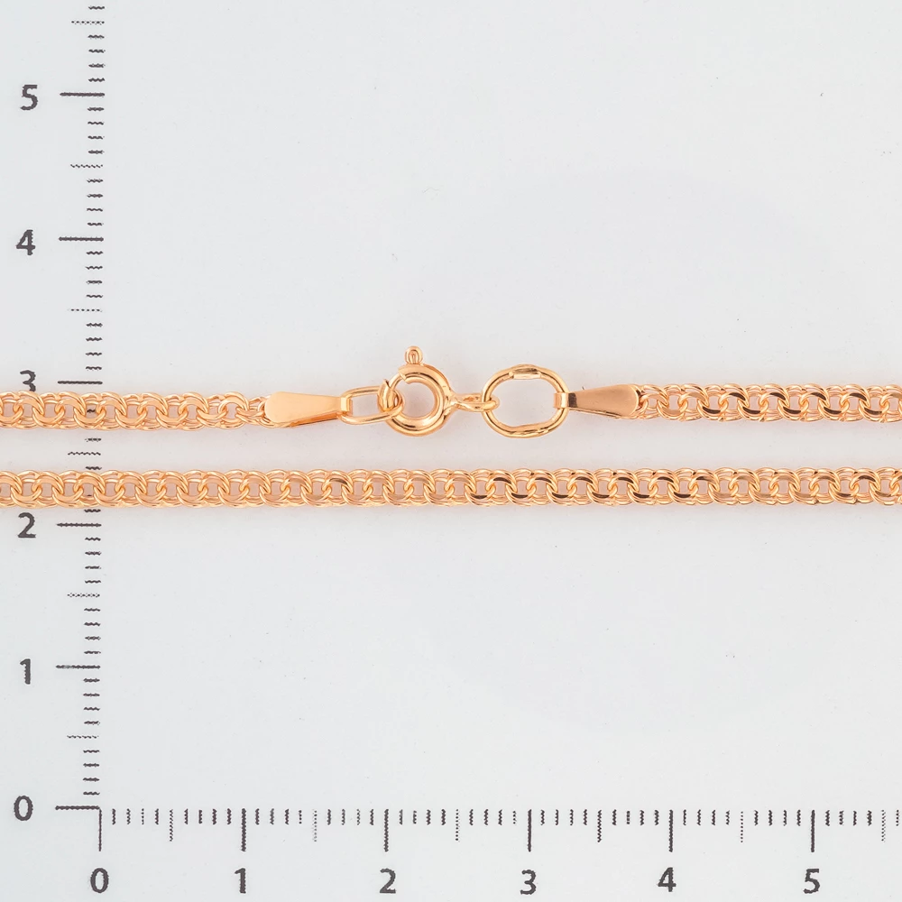 Цепь из красного золота 585 пробы