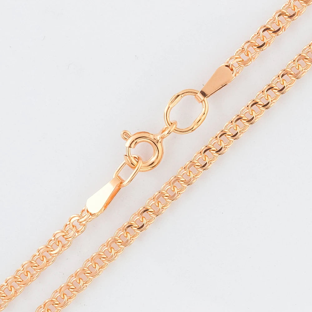 Цепь из красного золота 585 пробы