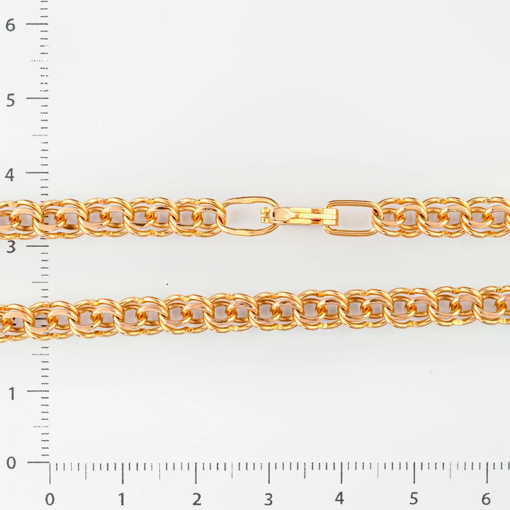 Цепь из красного золота 585 пробы