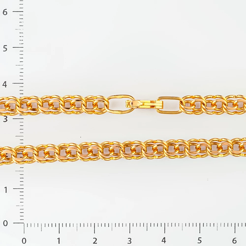 Цепь из красного золота 585 пробы