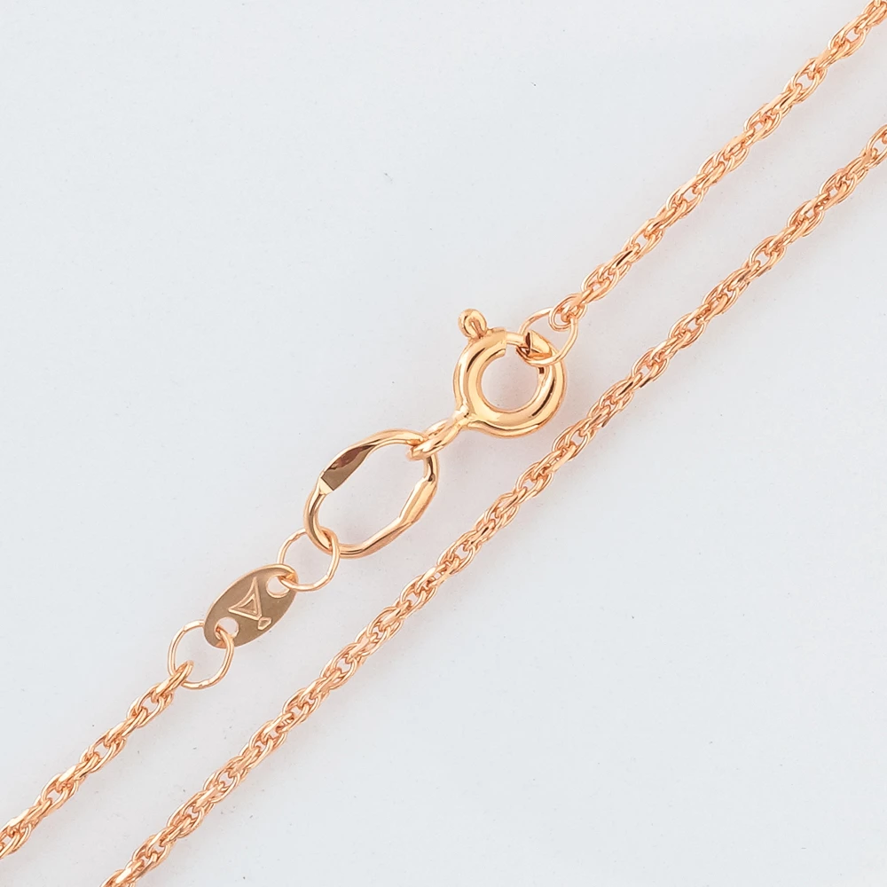 Цепь из красного золота 585 пробы