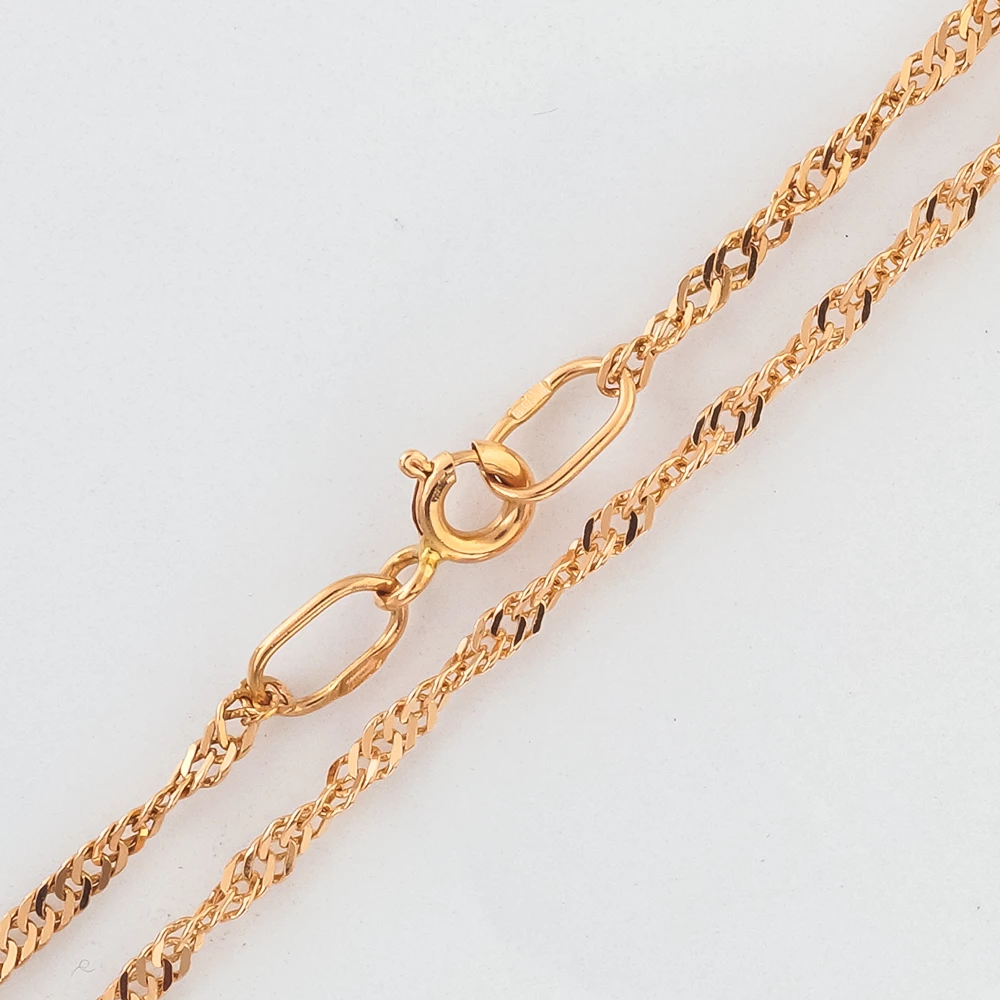 Цепь из красного золота 585 пробы