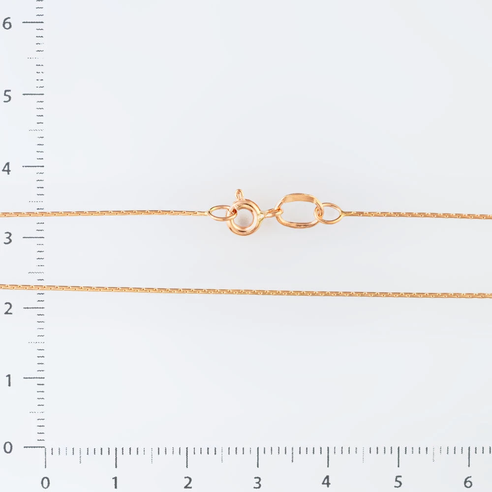 Цепь из красного золота 585 пробы