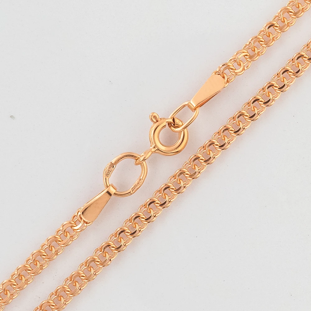 Цепь из красного золота 585 пробы