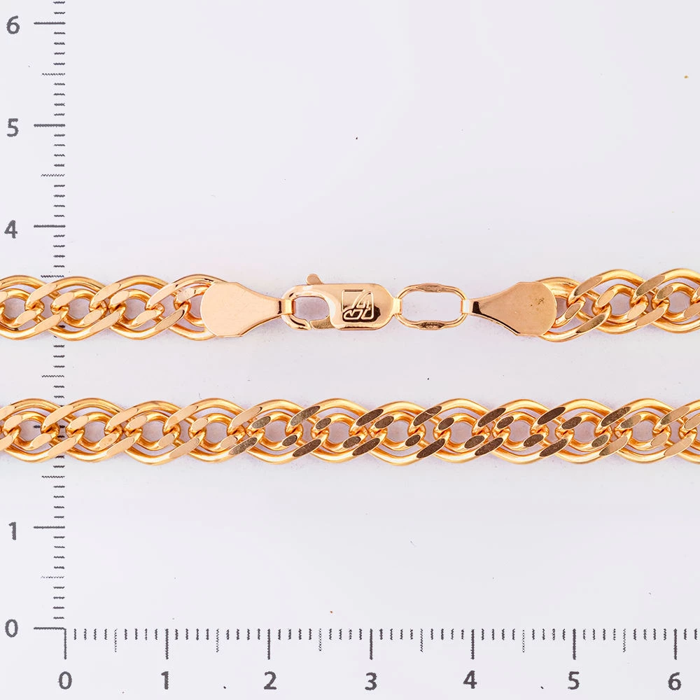Цепь из красного золота 585 пробы 2
