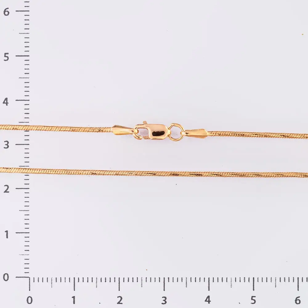 Цепь из красного золота 585 пробы 2