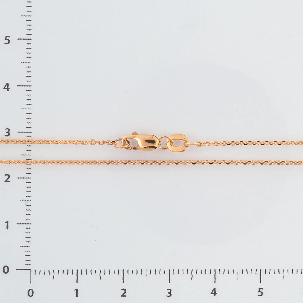 Цепь из красного золота 375 пробы