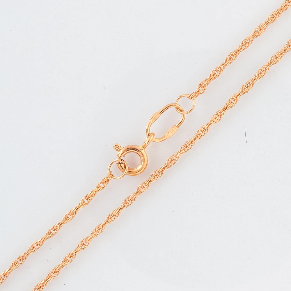 Цепь из красного золота 585 пробы