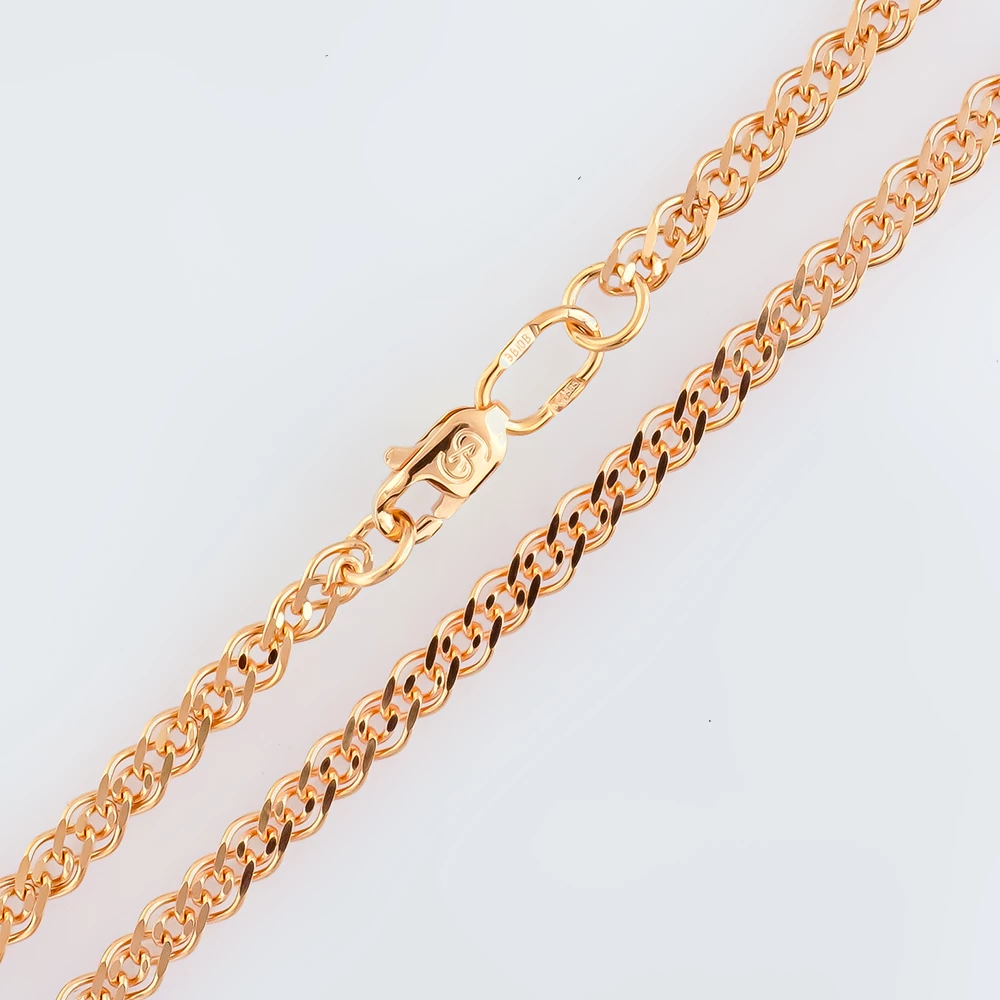 Цепь из красного золота 585 пробы