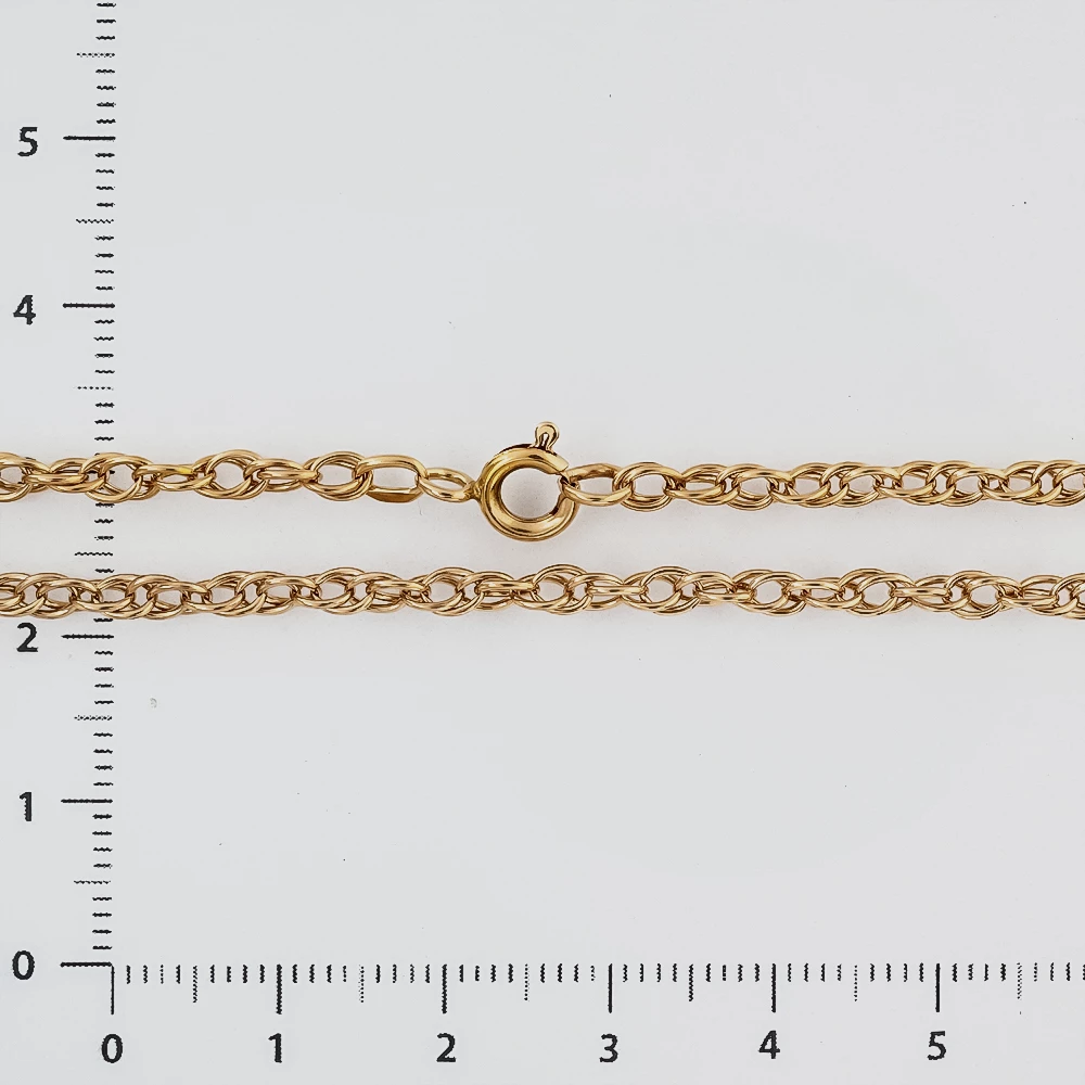 Цепь из красного золота 585 пробы