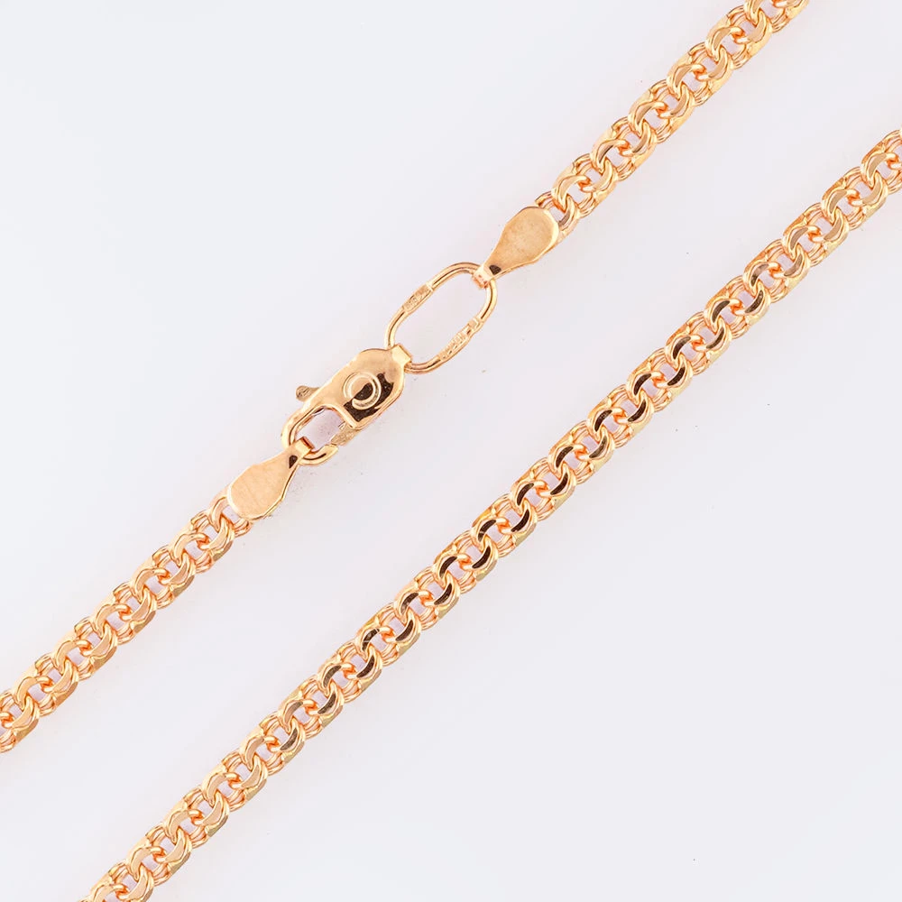 Цепь из красного золота 585 пробы