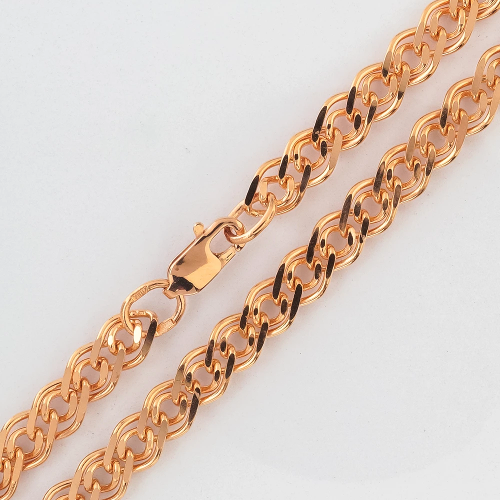 Цепь из красного золота 585 пробы